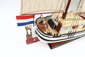 Gia Nhien Fabricant Approuvé Conception Personnalisée quantité minimale de commande Bas VOORWAARTS VOORWAARTS MODÈLE DE BATEAU EN BOIS-MODÈLE DE BATEAU EN BOIS - Product Image 2