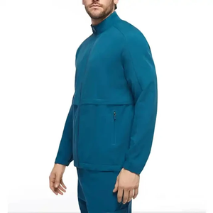 OEM Wholesale Comfortable Men's Nursing <b>Uniform</b> <b>Scrub</b> Jackets Custom Design High Quality Hospital Medical Needle Detection - Product Image 3