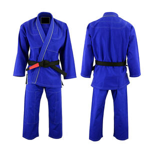 Uniforme de jiu jitsu pour hommes respirant léger de couleur unie de qualité supérieure en stock Arts martiaux porter uniforme de jiu jitsu - Product Image 6
