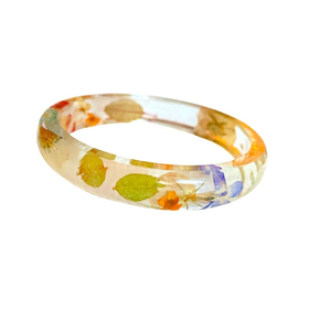 Pulseras de resina con diseño de flores únicas, embalaje personalizado, envío rápido, artesanía Natural, diseño hecho a mano - Product Image 6