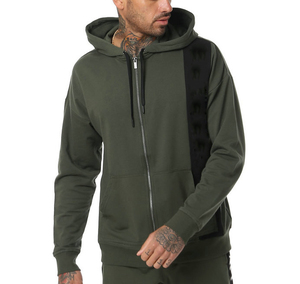 Nueva Ropa Urbana de Invierno Personalizada de Alta Calidad, Ecológica, Lisa, Gruesa, Extra Grande, 400 Gsm, Felpa Francesa de Algodón para Hombre - Product Image 1