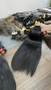 ผมต่อขนาดใหญ่จากชาวรัสเซียทำจากเส้นผมธรรมชาติคุณภาพสูงผมดิบจากเวียดนาม - Product Image 6