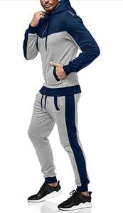 ชุดวอร์มผู้ชายไซส์ XL โลโก้ปรับแต่งได้ คุณภาพสูง ผลิตจากโรงงาน ผ้าฝ้าย 100% ระบายอากาศ แห้งเร็ว ผ้าฟลีซสำหรับฤดูหนาว ไซส์ใหญ่พิเศษ - Product Image 4