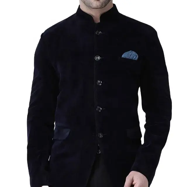 Men New Blazer Slim Fit Print Mens Blazer Jacket Long Casual Suit Jacket Dress Blazer