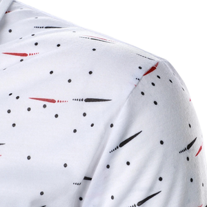 Polos promotionnels grande taille pour hommes avec impression de modèles de couleur personnalisés t-shirts polo à manches courtes en coton et polyester en vente - Product Image 5