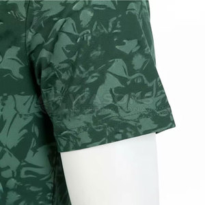 T-shirt pour hommes, texture lisse, facile à porter, confort quotidien, imprimé net, tissu doux, tenue décontractée - Product Image 3