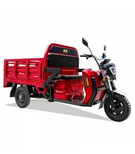 Electric Cargo <b>Tricycle</b> Open Body 200-300kg Payload Capacity 1 Passenger Blue Color 80km/h Speed 70-90km Range - Product Image 4