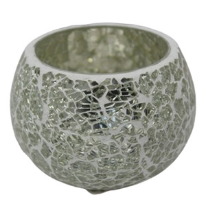 Stylish Glass Votive Multi Bead Mosaic Tea <b>Light</b> Holder Decoration Candle <b>Stick</b> Lanterns Bulk Gifts Hand Crafted - Product Image 3
