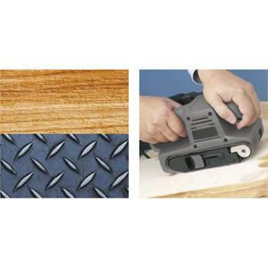 Bandes abrasives Stanley à grains variés 75x457 mm, multi-pack pour ponceuse à bande, pour disques de ponçage - Product Image 1