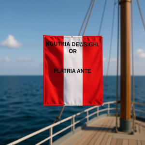 Nautical Signal <b>Flag</b> 7 150x180cm Marine Communication <b>Flag</b> - Product Image 3