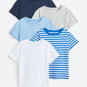 T-shirts d'été de haute qualité pour enfants T-shirts décontractés pour bébé garçon Vente en gros de vêtements pour enfants - Product Image 3