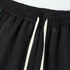 Pantalons évasés et ensembles de survêtements streetwear personnalisés par le fabricant, effet délavé à l'acide, pour homme, style vintage unisexe. - Product Image 3