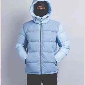 Chaquetas acolchadas de calle para hombre personalizadas 2025, invierno con capucha de alta calidad con logotipo propio - Product Image 2