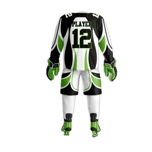 Uniforme de hockey sur glace 100% polyester de haute qualité, ensembles sur mesure avec étirement dans les quatre sens et séchage rapide pour l'équipe à prix raisonnable - Product Image 3