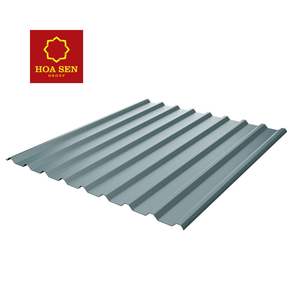 Tôle d'acier métallique prélaqué, galvanisé, ondulé, prix d'usine, couleur, pleine dureté, sans éclats, Z10-Z29 - Product Image 2