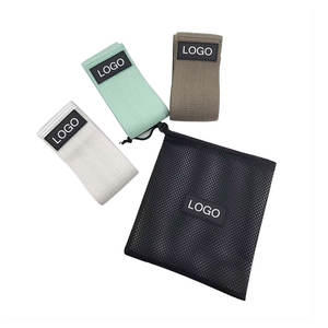 Bande de résistance pour les hanches en tissu hautement élastique, idéale pour l'exercice de yoga, la gym à domicile, le fitness et l'aide aux tractions - Product Image 1