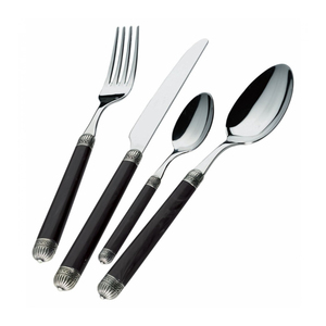 Ensemble de couverts de dîner en acier inoxydable de restaurant élégant de cuisine de vente en gros directe d'usine de conception de client pour l'usage de mariage ou de partie - Product Image 1