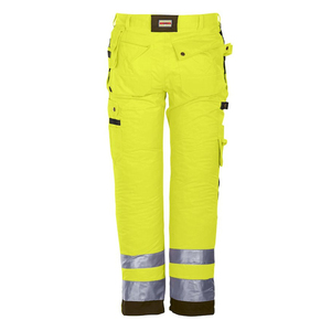 Pantalones DE SEGURIDAD ligeros para hombre, ropa de trabajo para exteriores con cintas reflectantes, diseño de retazos, multibolsillos, transpirables, duraderos - Product Image 3