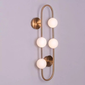 Modern Round Metal Wall <b>Hanging</b> Lamp for Living Room Bedroom Home Use Hot Selling Decorative Lighting Wall Lamp - Product Image 6