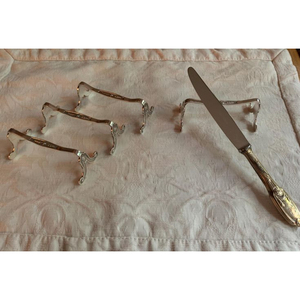 Simple Moderne Designer Vaisselle Couteau Repose-Couteau De Qualité Supérieure En Métal En Acier Argent Porte-Couteau Pour Hôtel Restaurant Fournitures - Product Image 5