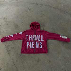 Pull-over à fermeture éclair vintage unisexe avec logo personnalisé, motif lavé à l'acide, survêtement à capuche pour homme - Product Image 1