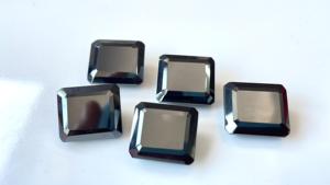 Hematita Natural 16X18mm Octágono Facetado Calidad AAA-Hematita Octágono - Product Image 3