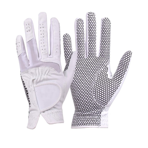 Gants de golf pour gaucher sur mesure 2025, grande taille, sangle réglable, cuir de mouton Cabretta, confortables, élégants, personnalisés - Product Image 1