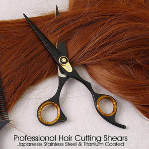 Tijeras profesionales para salón de corte de pelo para mujeres y hombres, acero inoxidable 6,5, afilado y suave, Serie de bordes de afeitar, herramienta de belleza - Product Image 6