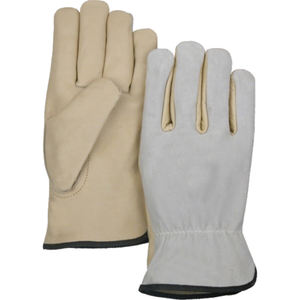 Gants de conduite de course en cuir durable avec doublure en microfibre Léger Respirant Poignée sécurisée et conception complète des doigts - Product Image 1