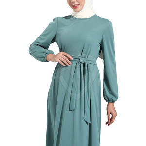 Robe musulmane traditionnelle décontractée pour femmes Mode modeste Tissu de coton doux Fourniture d'usine OEM - Product Image 4