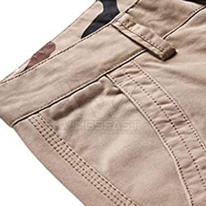 Pantalones Cortos Cargo para Hombre, Modernos, Ligeros y Duraderos, Cómodos, Hechos en Pakistán - Product Image 4