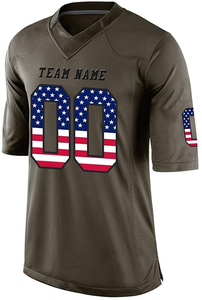 Custom Printed Casual Football Jerseys with Short Sleeves at Cheap Price and Breathable Material for Wholesale - Product Image 6
