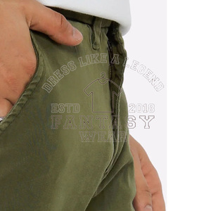 FANTASY WEAR OEM 2026 Pantalones Chinos de Corte Slim para Hombre, Pantalones Casuales de Algodón Elástico, Certificación CE ISO - Product Image 5