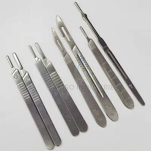 Cuchillas para mango de bisturí de grado médico, superficie lisa con ajuste seguro para instrumentos clínicos - Product Image 5