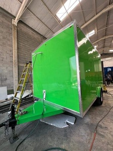 รถขายอาหารร้านอาหารเคลื่อนที่แบบมีอุปกรณ์ครบครันรถขายอาหารริมถนนพร้อมสัมปทานทำจากป๊อปคอร์น - Product Image 2