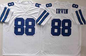Мужские кроссовки Dallas Throwbacks # 88 Майкл Ирвин # Дэйк Пэйсекрет (Дэйк Пэйсекрет) # Футболки Эммита Смита №22 и другие, вышитые на ткани. - Product Image 4