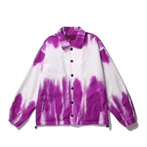 Veste décontractée oversize d'automne pour hommes, nouvelle veste de baseball de couleur unie de grande taille pour jeunes, veste pour entraîneurs pour hommes - Product Image 1