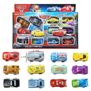 Set de 12 Coches de Juguete de Disney <span class=keywords><strong>Pixar</strong></span>, Modelo de Camioneta de Aleación de Metal y Resina para Niños - Product Image 4