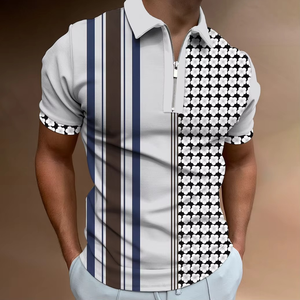 Camiseta Polo para Hombre Ryan Pro Gear, Logotipo Personalizado OEM, Tela de Algodón Transpirable, Ropa Casual, Suministro al por Mayor de Fábrica - Product Image 2