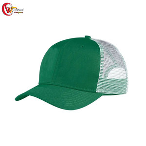Chapeau de camionneur en maille vierge à 6 panneaux Casquette de baseball de sport en maille Casquette de camionneur personnalisée de haute qualité Snapback à vendre en gros - Product Image 1