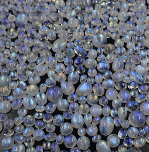 พลอยมูนสโตนธรรมชาติอัญมณีทรงหลังเบี้ยแท้สำหรับทำเครื่องประดับอัญมณี - Product Image 4