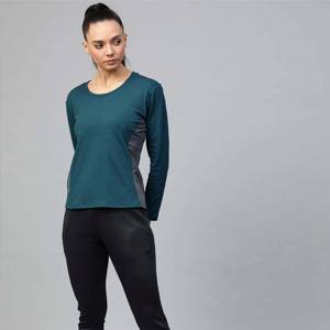 Stylish Women's Fitness T-Shirt Soft Durable for Gym Yoga & Casual Summer Activities Eco-Friendly Button Applique Decorations - Product Image 5