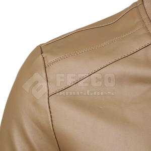 Chaqueta de Invierno de Piel de Vaca para Hombre de Alta Calidad, Cuello Alto, Logotipo Frontal Personalizable, Impermeable, Transpirable, Estilo Urbano - Product Image 3