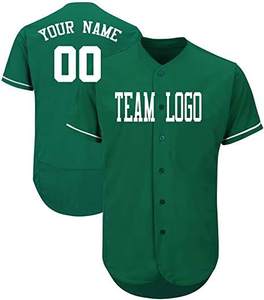 T-shirts de sport de haute qualité 100% polyester Impression par sublimation Maillot de baseball Hommes Femmes Uniformes de softball Ensembles élégants OEM - Product Image 6