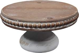 Wholesale Customized Design Wooden <b>Cake</b> Stand Metal Legs New Arrival Wooden <b>Cake</b> Server Wood Crafts Wooden <b>Boxes</b> Wall Signs - Product Image 2