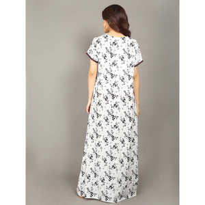 Camisón Largo de Viscosa Liva para Mujer Evolve, Súper Suave y Cómodo, con Cintura Elástica y Cierre con Cordón, Talla Única XL, Suministro ODM - Product Image 5