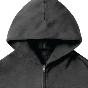 Sweat à capuche zippé uni personnalisé Sweats à capuche pour hommes Vente en gros Poids lourds Sweats à capuche zippés de qualité supérieure à bas prix - Product Image 3