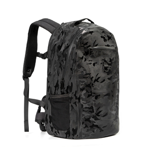 Sac à dos unisexe 19 pouces pour ordinateur portable, sac de voyage grande taille en nylon Oxford imperméable à la mode pour étudiant pour l'école avec fermeture à glissière - Product Image 2