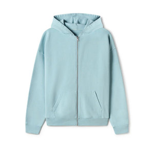 Sudaderas con capucha de gran tamaño para hombre Parejas Sudadera con capucha sólida básica Chaquetas de manga larga para hombre Loose Fit Sudadera con capucha de peso medio - Product Image 5