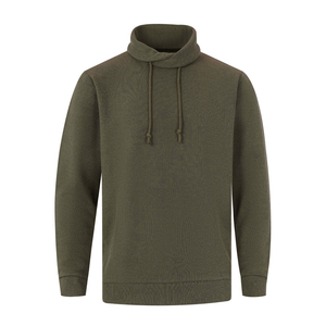 Sudaderas con capucha de textura para hombre Fabricantes de ropa personalizada Sudadera con capucha de rizo francés para hombres Hombro caído de alta calidad Tallas grandes - Product Image 5